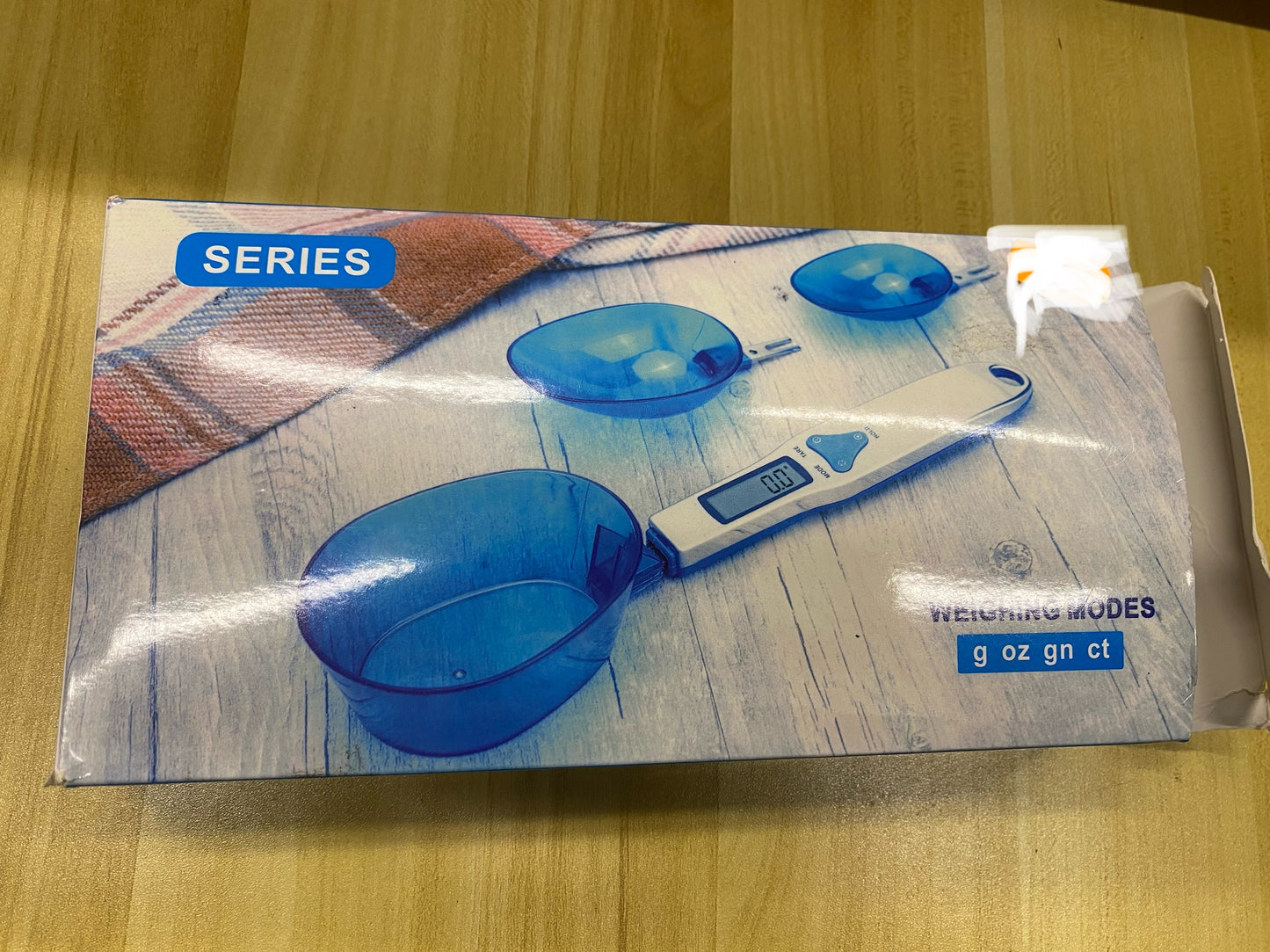 Báscula electrónica de cuchara