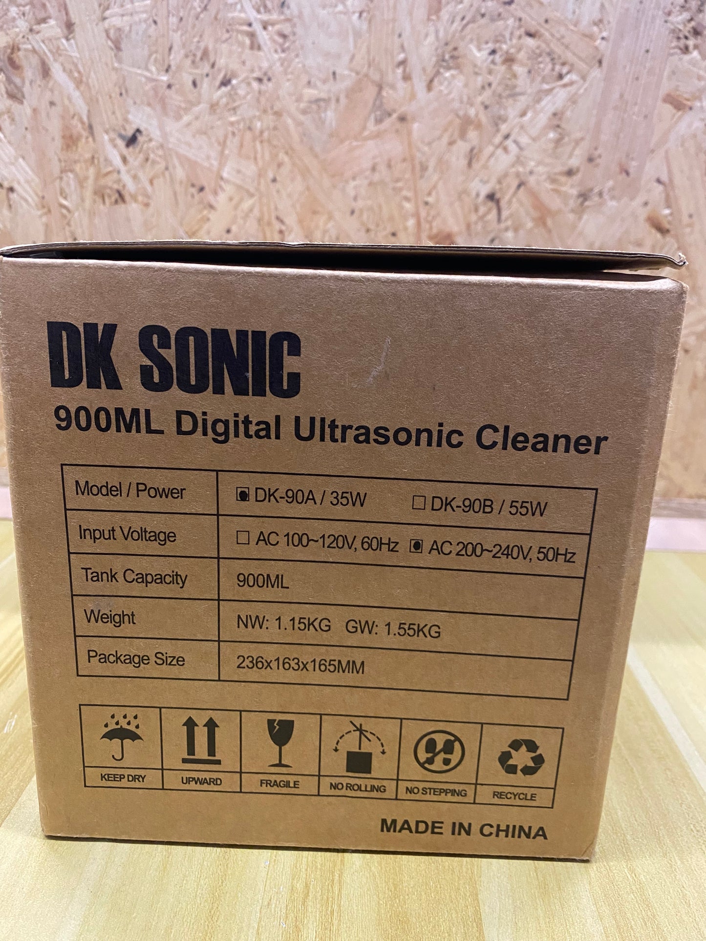 DK SONIC 900ML Sonic Cleaner