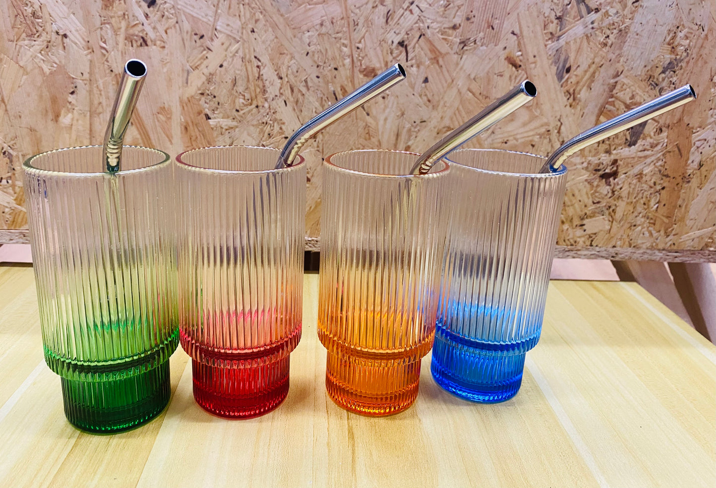 Vasos Collins Altos Estilo Vintage Smiths Mason Jars 4-pack 285ml