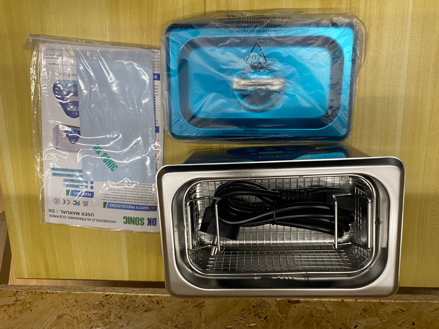 DK SONIC 900ML Sonic Cleaner