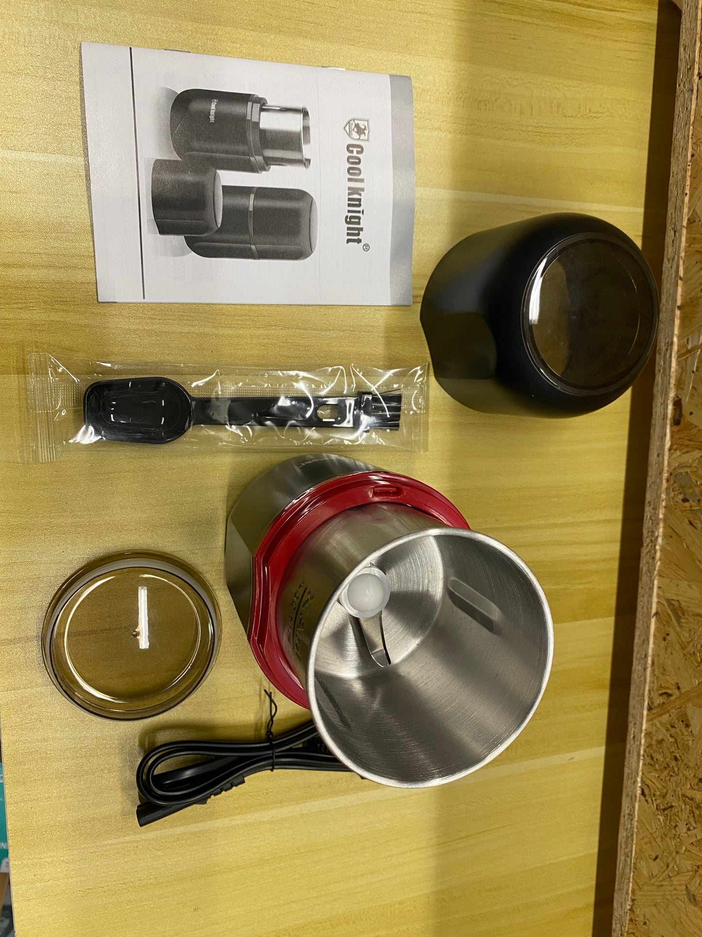 COOL KNIGHT Molinillo de Café Eléctrico