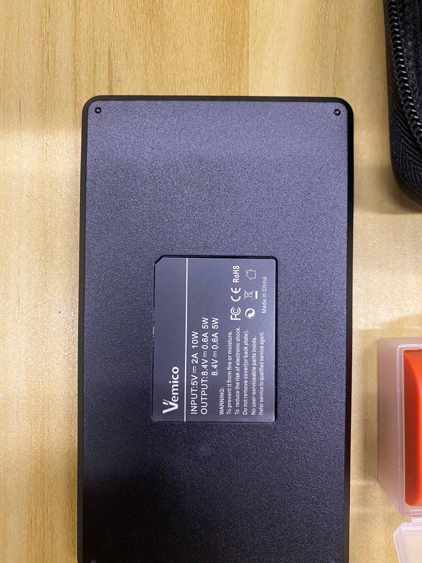 Vemico LP-E6 LP-E6N Cargador de Batería