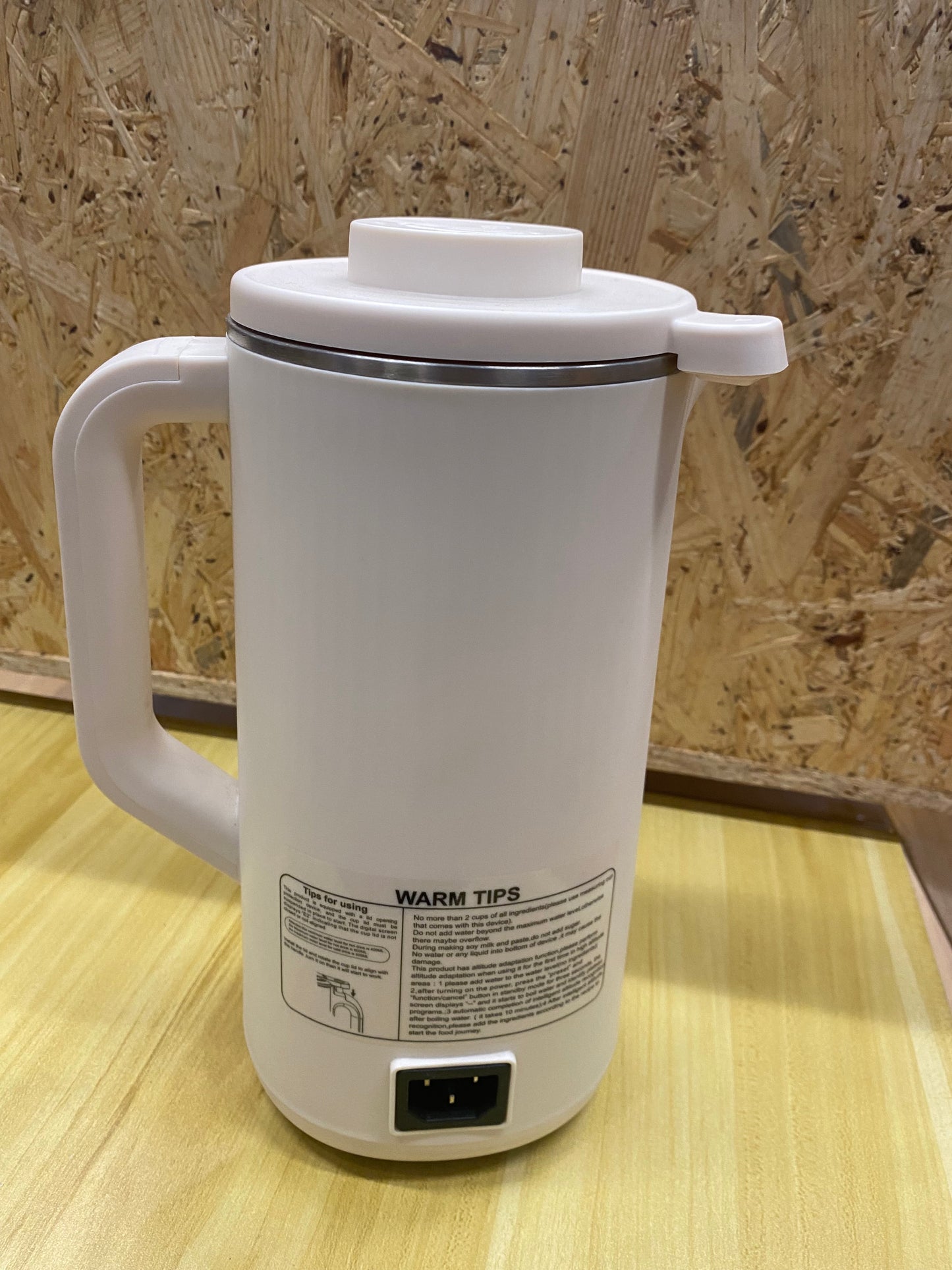 Máquina de Leche de Soja Multifunción,preparadora de sopas y mermeladas de 20 onzas