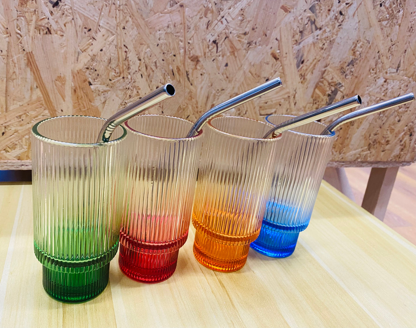 Vasos Collins Altos Estilo Vintage Smiths Mason Jars 4-pack 285ml