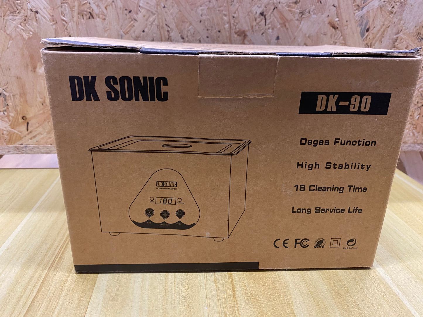 DK SONIC 900ML Sonic Cleaner