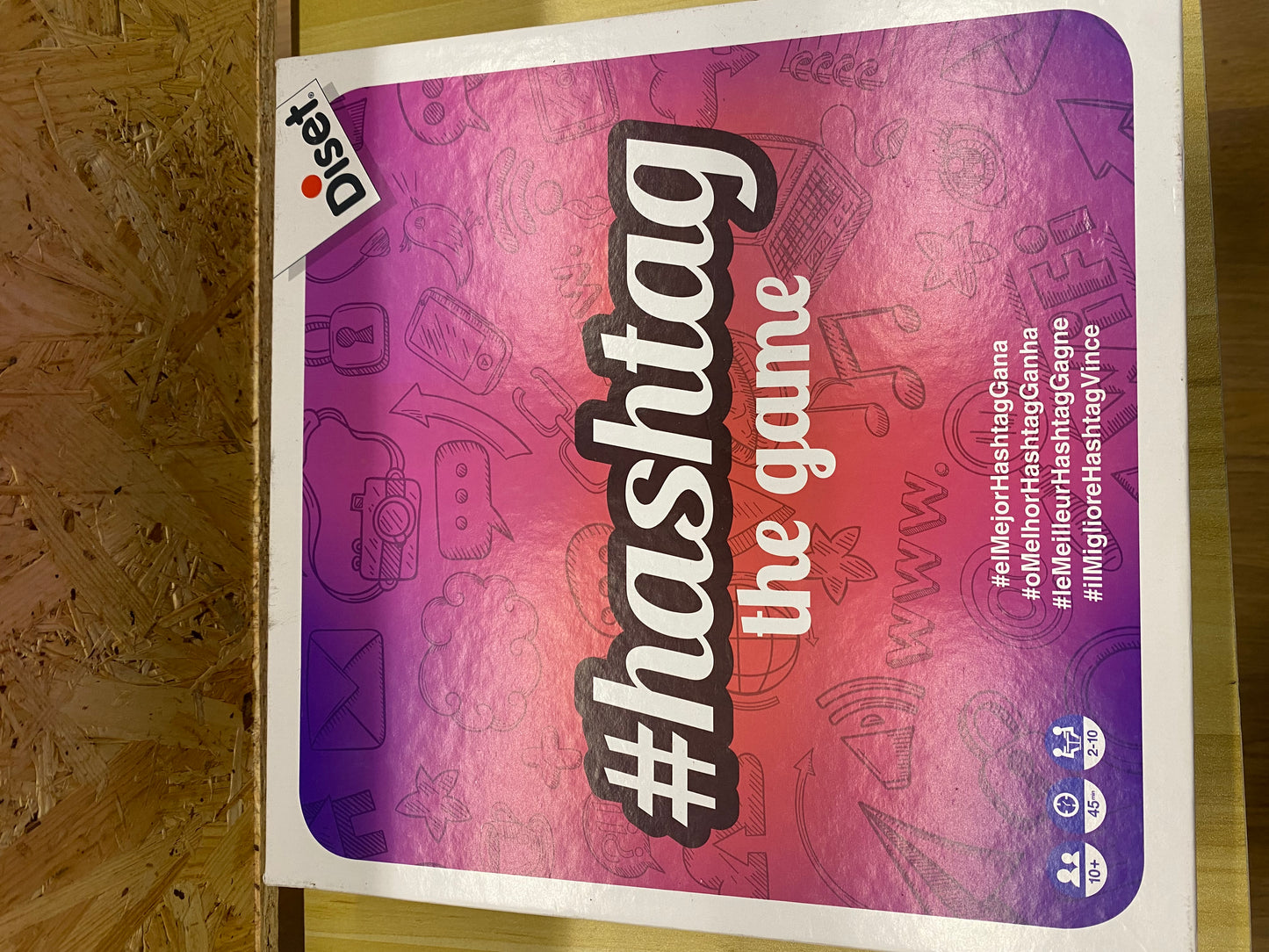 Diset - Hashtag, juego de mesa