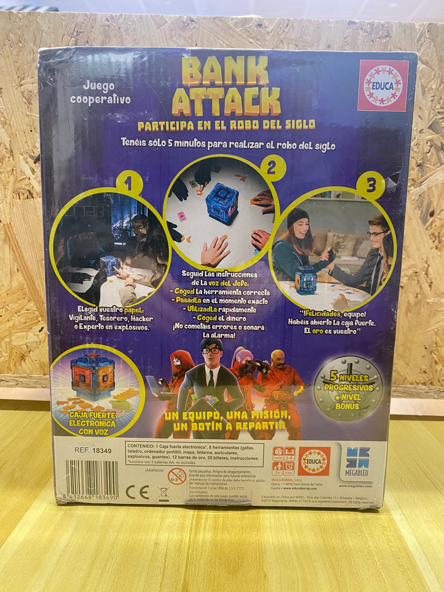 Educa - Bank Attack Juego de Mesa