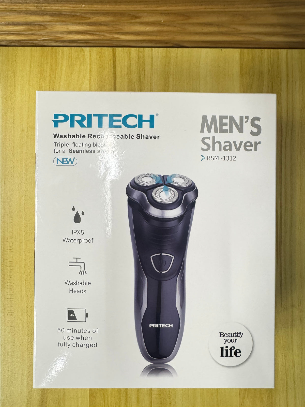 Maquinilla de Afeitar Hombre de acero inoxidable