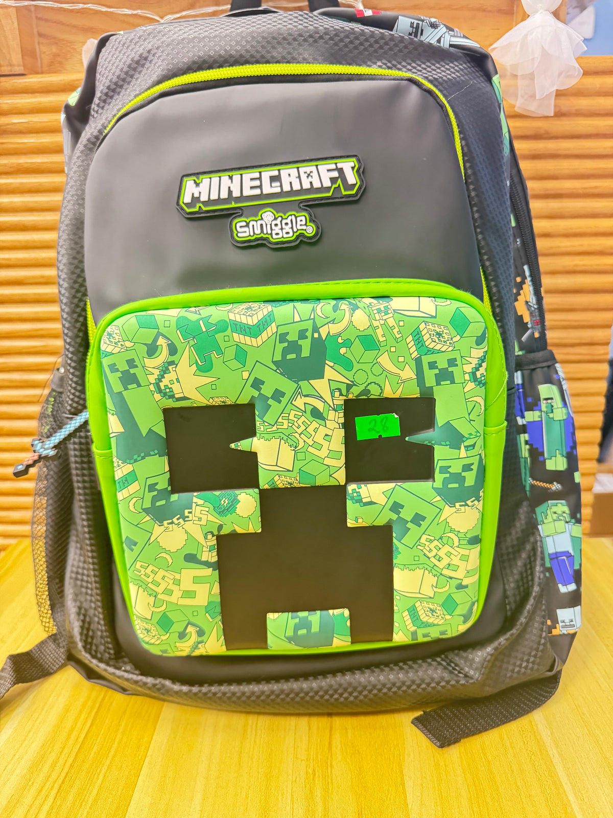 Mochilas para colegio Minecraft